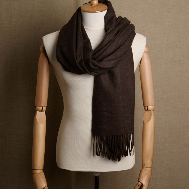 KOYU KAHVERENGİ ATKI SHA01